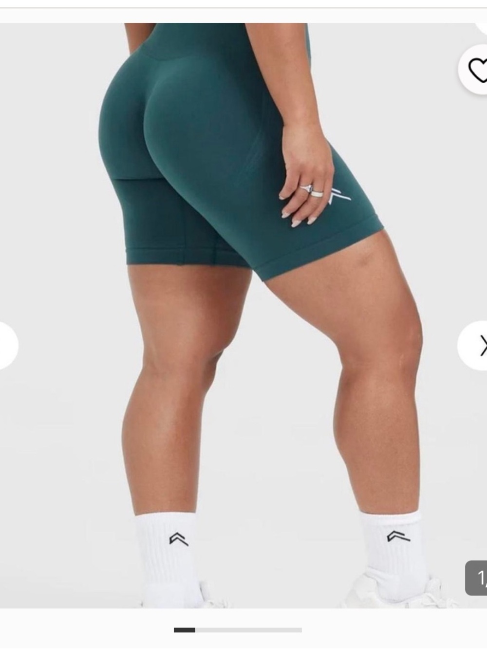 NWT oner active effortless short marine teal size small